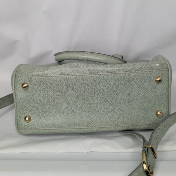 Coach Madison Vintage 4410 Mint Green Handbag Brass Hardware - Picture 9 of 9